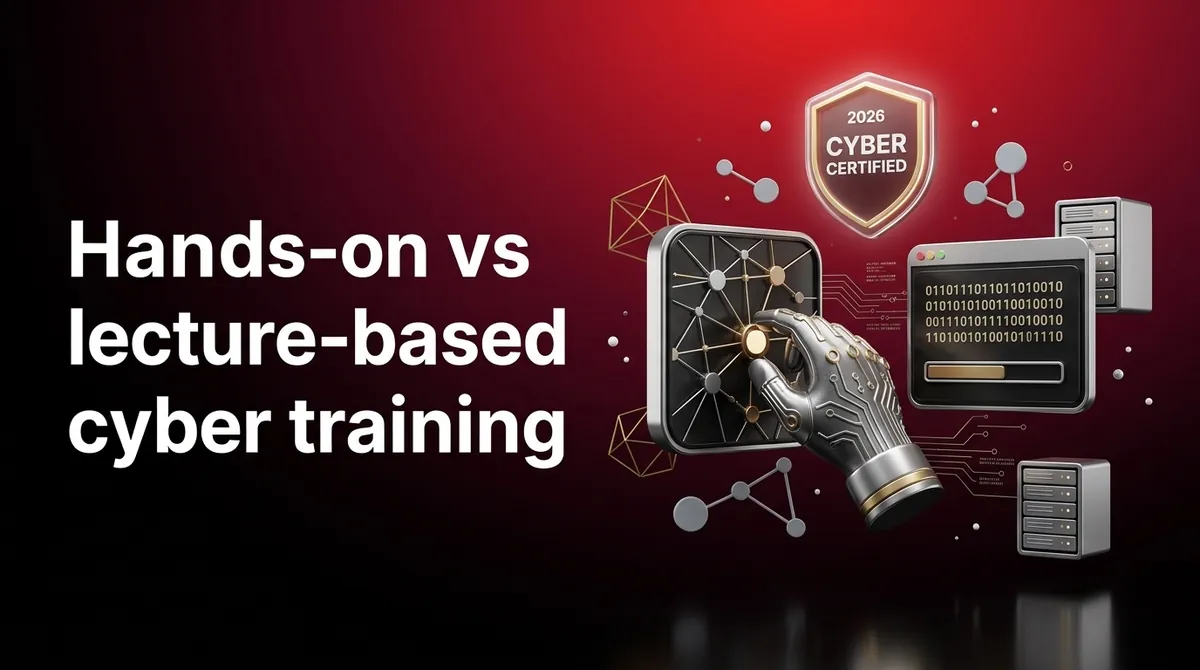 Hands-On vs Lecture-Based Cyber Security Training in 2026 — Fusion Cyber